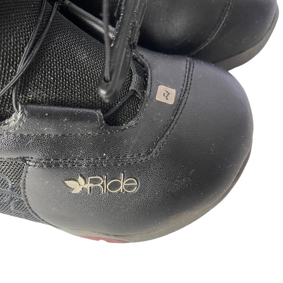 RIDE SAGE SNOWBOARD Women’s Black Snowboard Boots Size 9 Winter Sports Floral - Picture 4 of 10